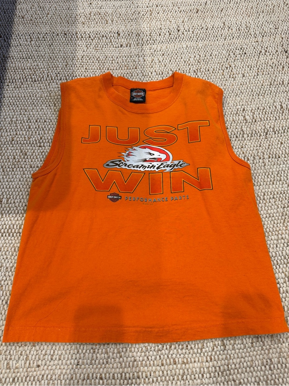 Vintage 2001 Harley Davidson Screamin Eagle Muscle Tee - Size M